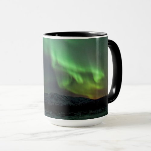 Northern Lights  Whitehorse Yukon Mug