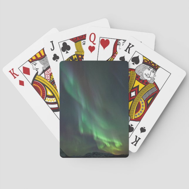 Northern Lights | Whitehorse, Yukon Poker Cards (Back)