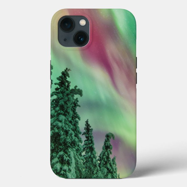 Northern Lights | Winter in Glennallen, Alaska Case-Mate iPhone Case (Back)