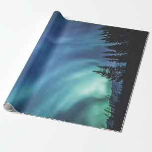 Northern Lights Wrapping Paper