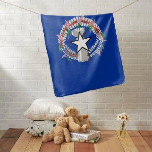 Northern Mariana Islands flag Baby Blanket