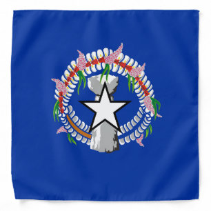 Northern Mariana Islands flag Bandana