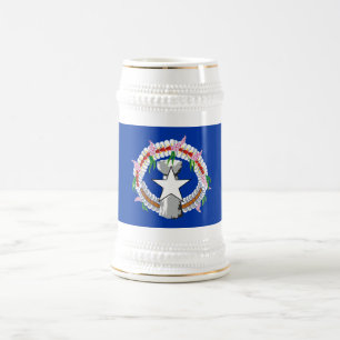 Northern Mariana Islands Flag Beer Stein