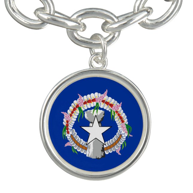 Northern Mariana Islands Flag Bracelet (Design)