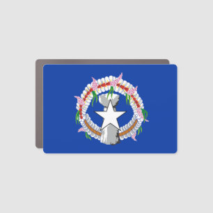 Northern Mariana Islands Flag Car Magnet