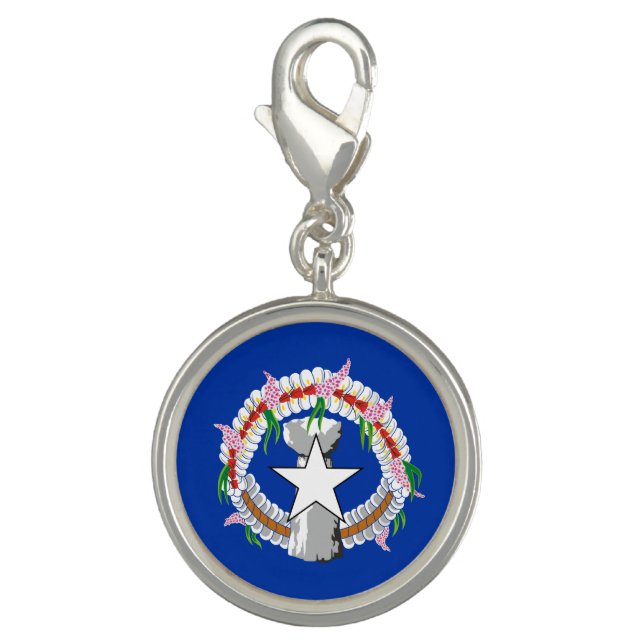 Northern Mariana Islands Flag Charm (Front)
