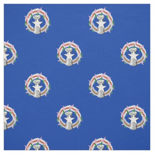 Northern Mariana Islands Flag Fabric