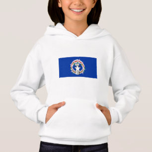 Northern Mariana Islands Flag Hoodie