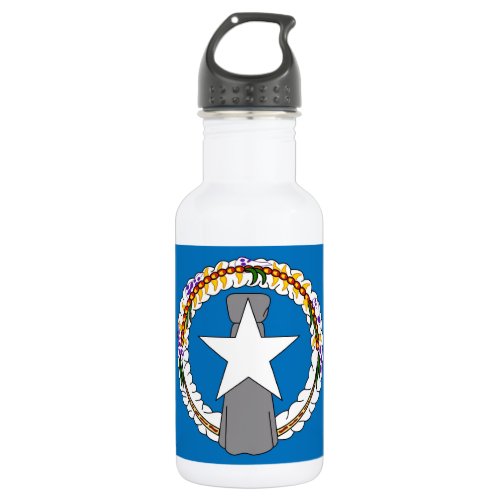 Northern Mariana Islands Flag Liberty Bottle