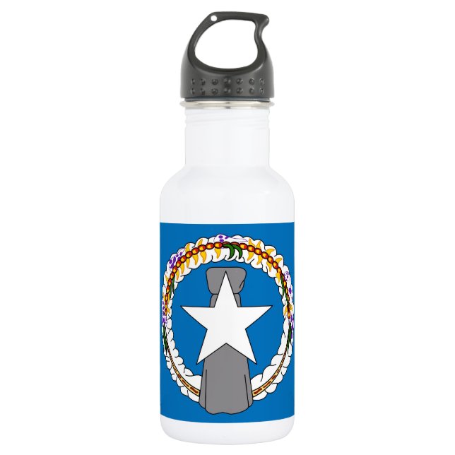Northern Mariana Islands Flag Liberty Bottle (Front)