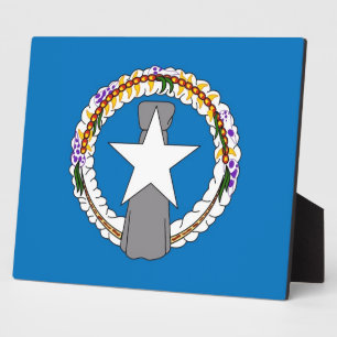 Northern Mariana Islands Flag Plaque