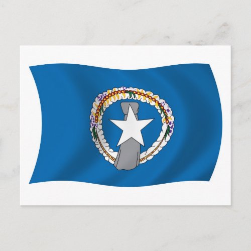 Northern Mariana Islands Flag Postcard