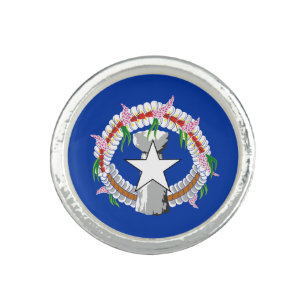 Northern Mariana Islands Flag Ring