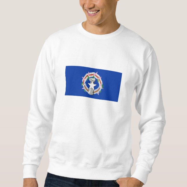 Northern Mariana Islands Flag Sweatshirt (Front)