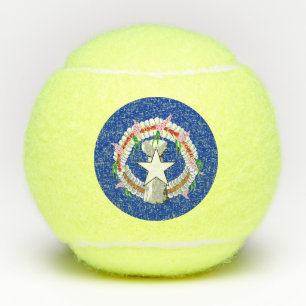 Northern Mariana Islands Flag Tennis Balls