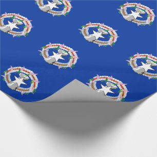 Northern Mariana Islands Flag Wrapping Paper