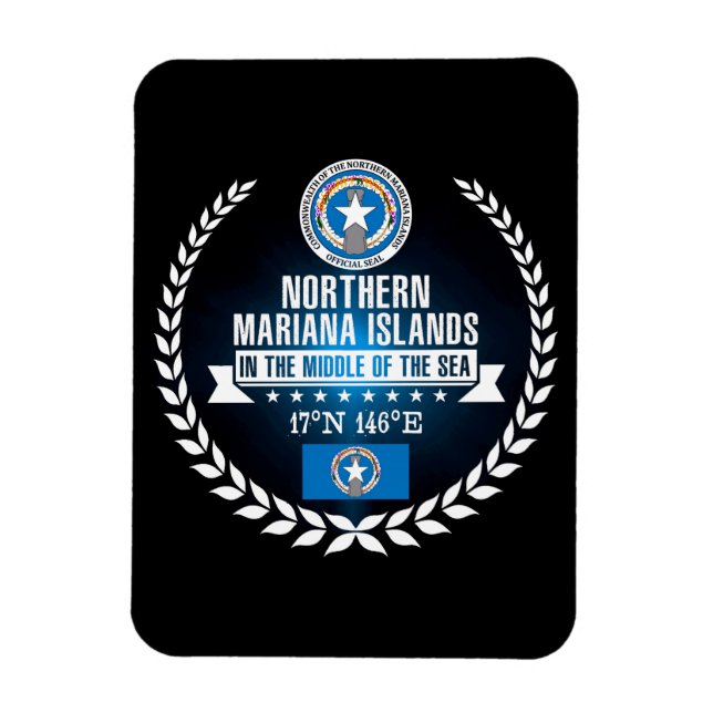 Northern Mariana Islands Magnet (Vertical)