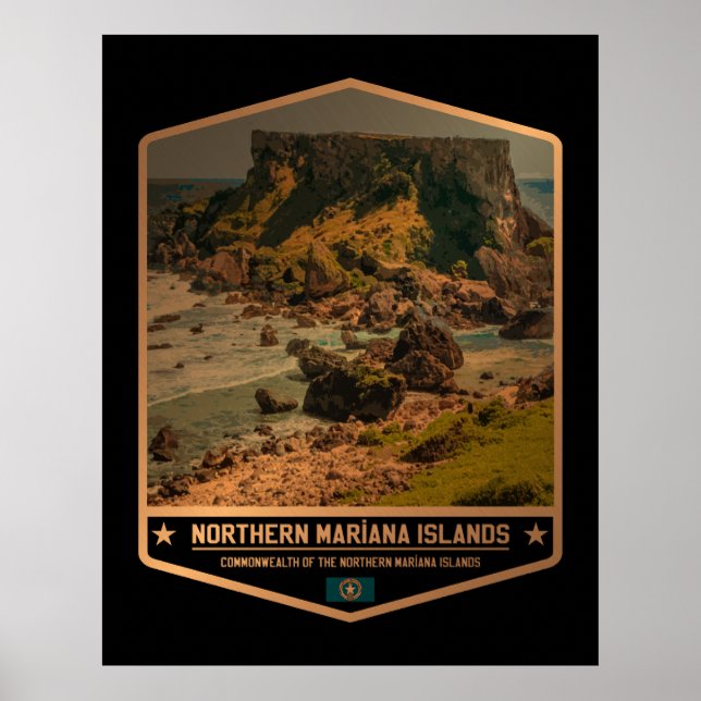 Northern Mariana Islands Poster (Front)