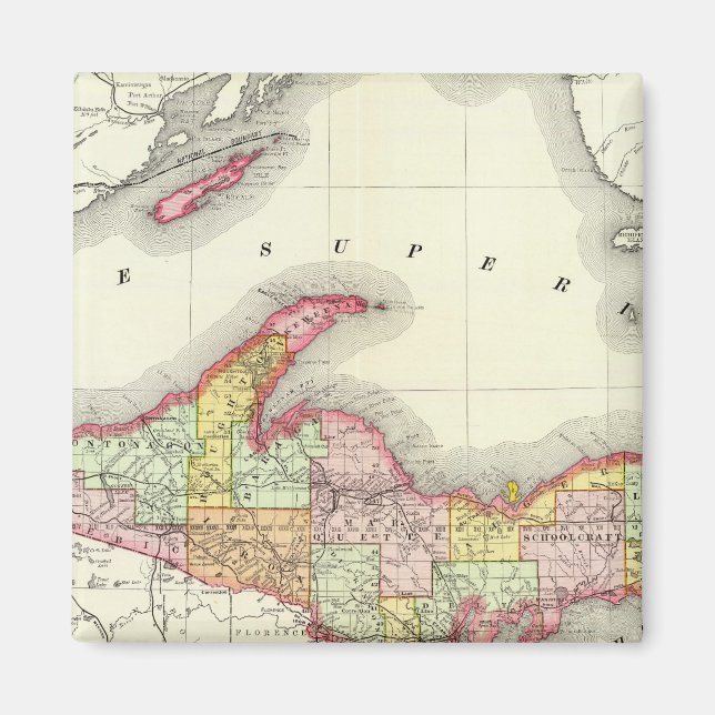 Northern Michigan Magnet (Front)