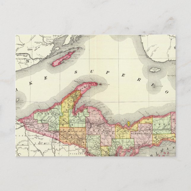 Northern Michigan Postcard (Front)