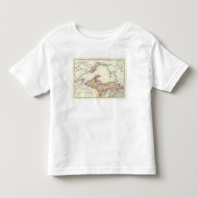 Northern Michigan Toddler T-shirt (Front)