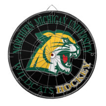Northern Michigan University Hockey Dartboard