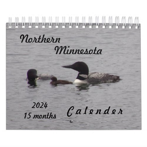 Northern Minnesota 2024 Calendar