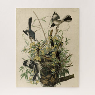 Northern Mocking Bird, Audubon's Birds of America Jigsaw Puzzle