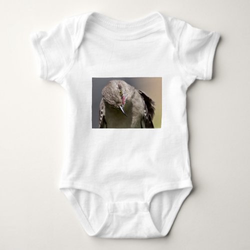 Northern Mockingbird takes a Bow Apparel  Gifts Baby Bodysuit