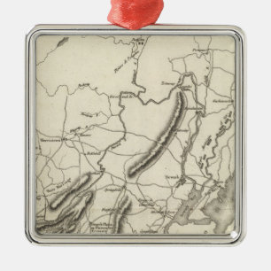 Northern New Jersey Metal Ornament