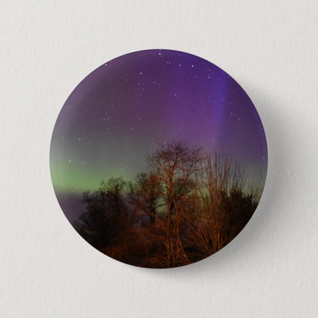 Northern Nights Keychain Button (Front)