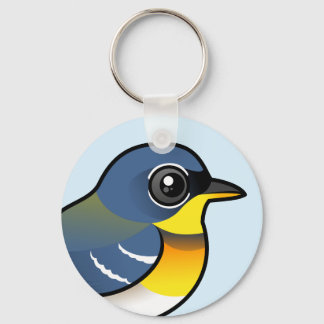 Northern Parula Keychain