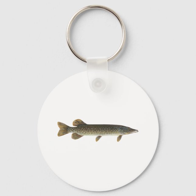Northern Pike Keychain (Front)