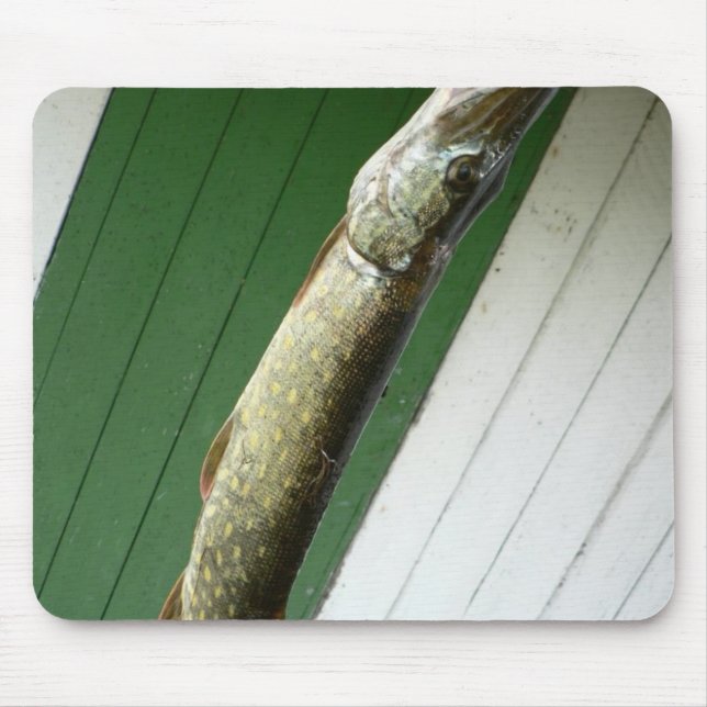 Northern Pike Mouse Pad (Front)