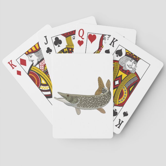 Northern Pike Poker Cards (Back)
