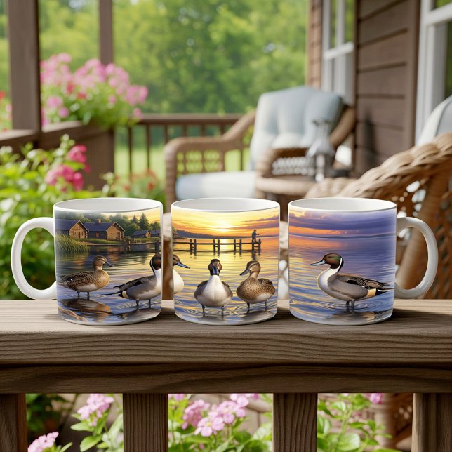Northern Pintail Ducks Digital Mug Wrap Design (Creator Uploaded)