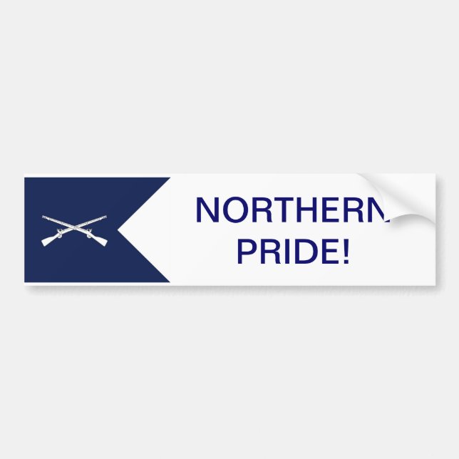 Northern Pride Bumper Sticker (Front)