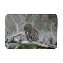 Northern Pygmy Owl Bath Mat