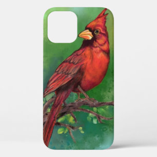 Northern Red Cardinal Bird iPhone Case