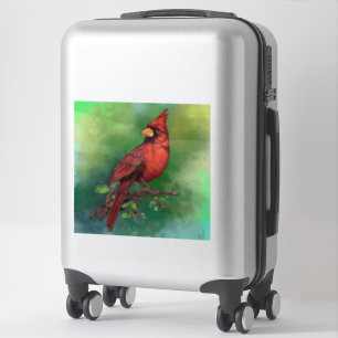Northern Red Cardinal Sticker