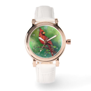 Northern Red Cardinal Watch