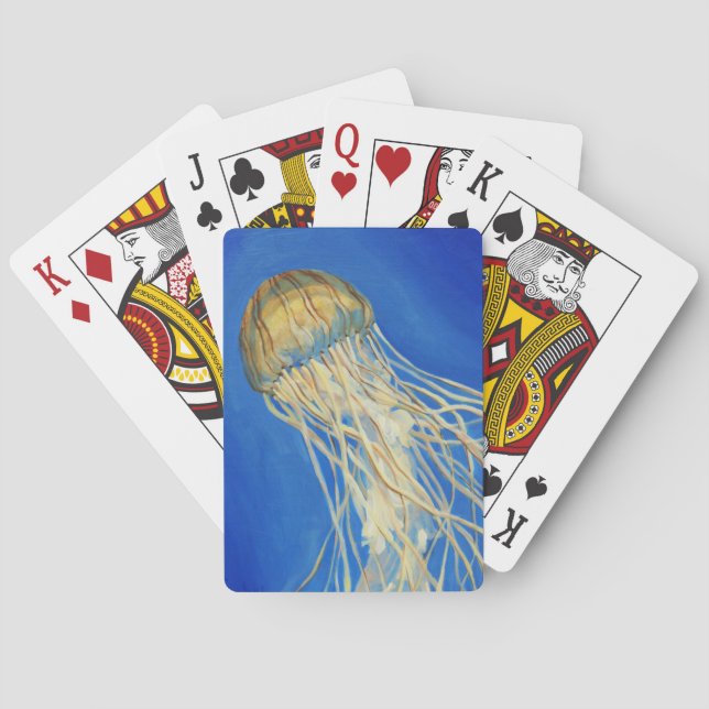 Northern Sea Nettle Poker Cards (Back)