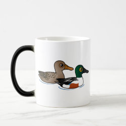 Northern Shoveler Pair Morphing Mug