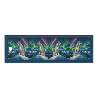 “Northern Sky Wanderer” – Snow Leopard Portrait Ruler