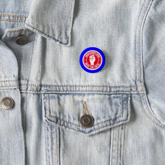 Northern Soul Badge Button (In Situ)