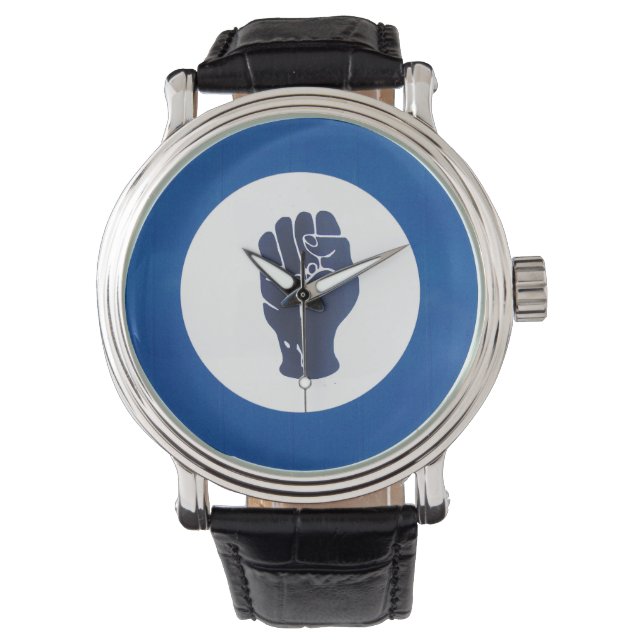 Northern Soul Fist & Target Wristwatch (Front)