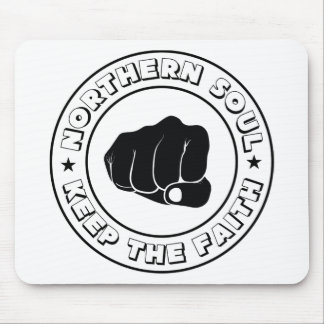 NORTHERN SOUL - KEEP THE FAITH DESIGN.png Mouse Pad