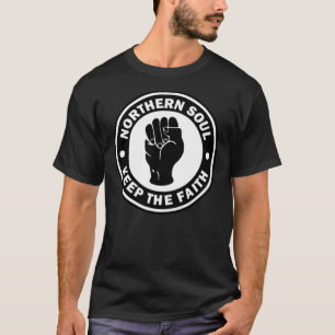 Northern Soul Keep The Faith Logo Essential T-Shir T-Shirt
