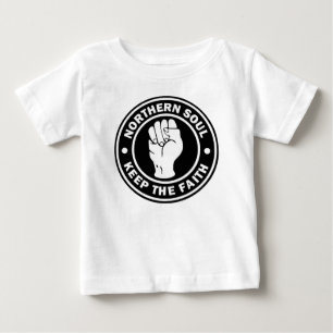 northern soul Logo black Baby T-Shirt