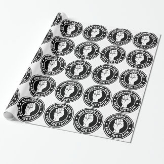 northern soul Logo  black Wrapping Paper